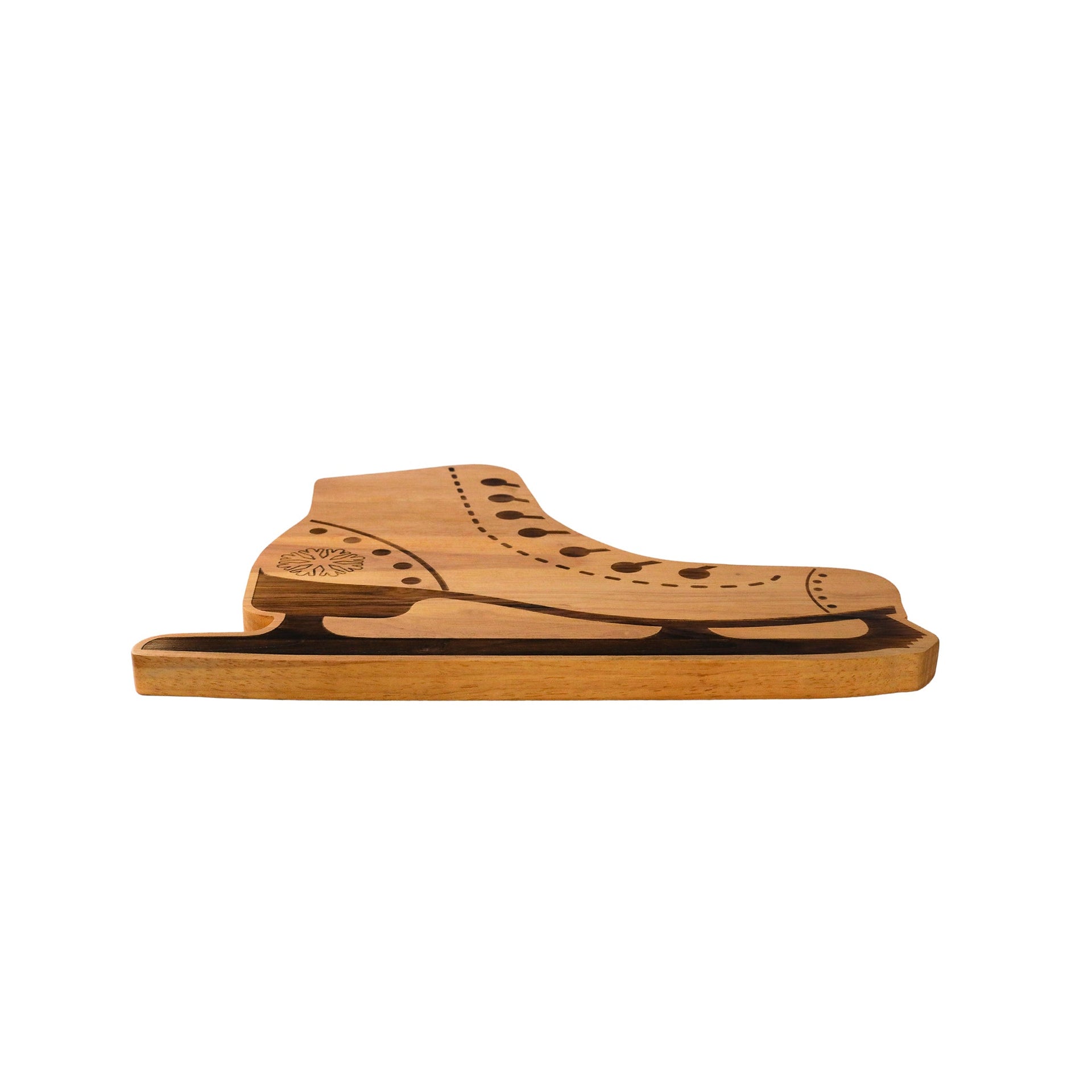 Ice Skates Wood Board - 12.5