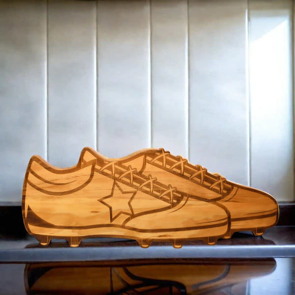 Golf Shoes Wood Board - 7.5