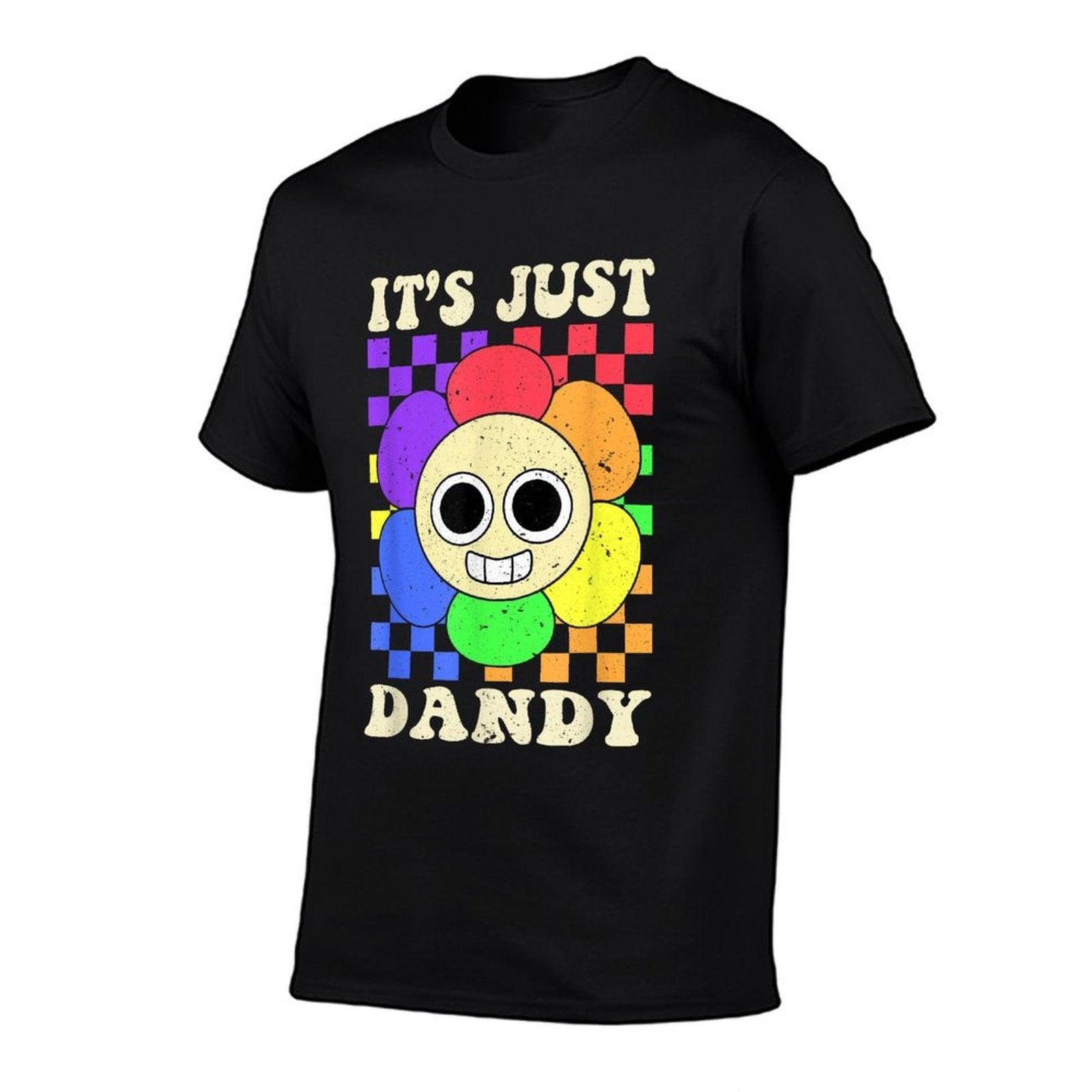 Its Just Dandy Dandys World Funny For Men Women Kids  Heathered Texture T-Shirt