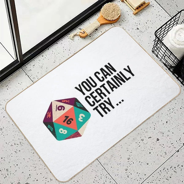 DnD - You Can Certainly Try  Multi-Purpose Bath Mat