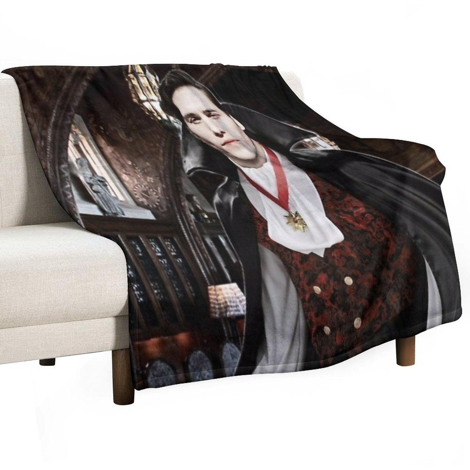 Vampire Jerma Alt. Throw Blanket