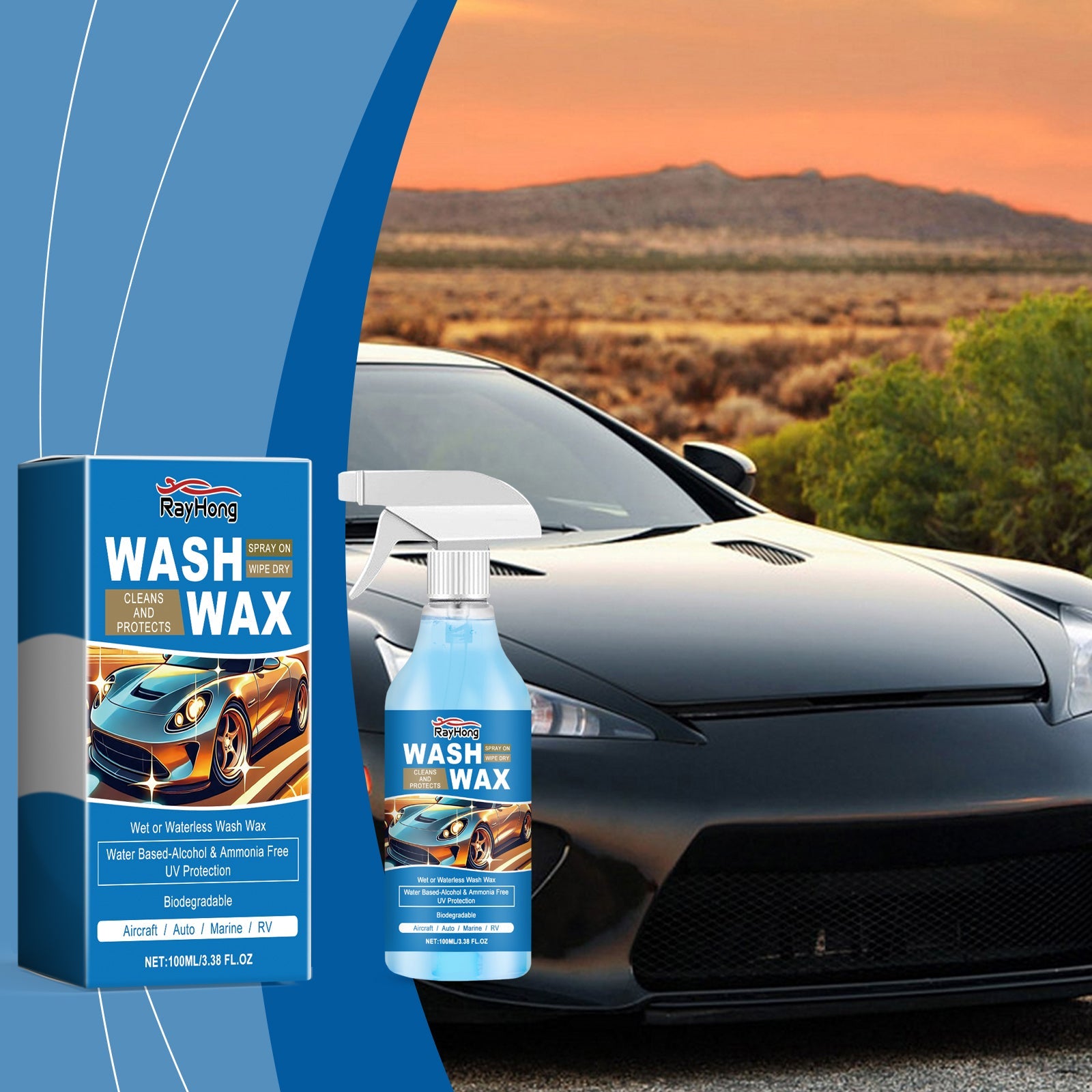 Car Polish, Car Paint Polishing And Maintenance Effective Anti-Fouling And Scratches Bright As New