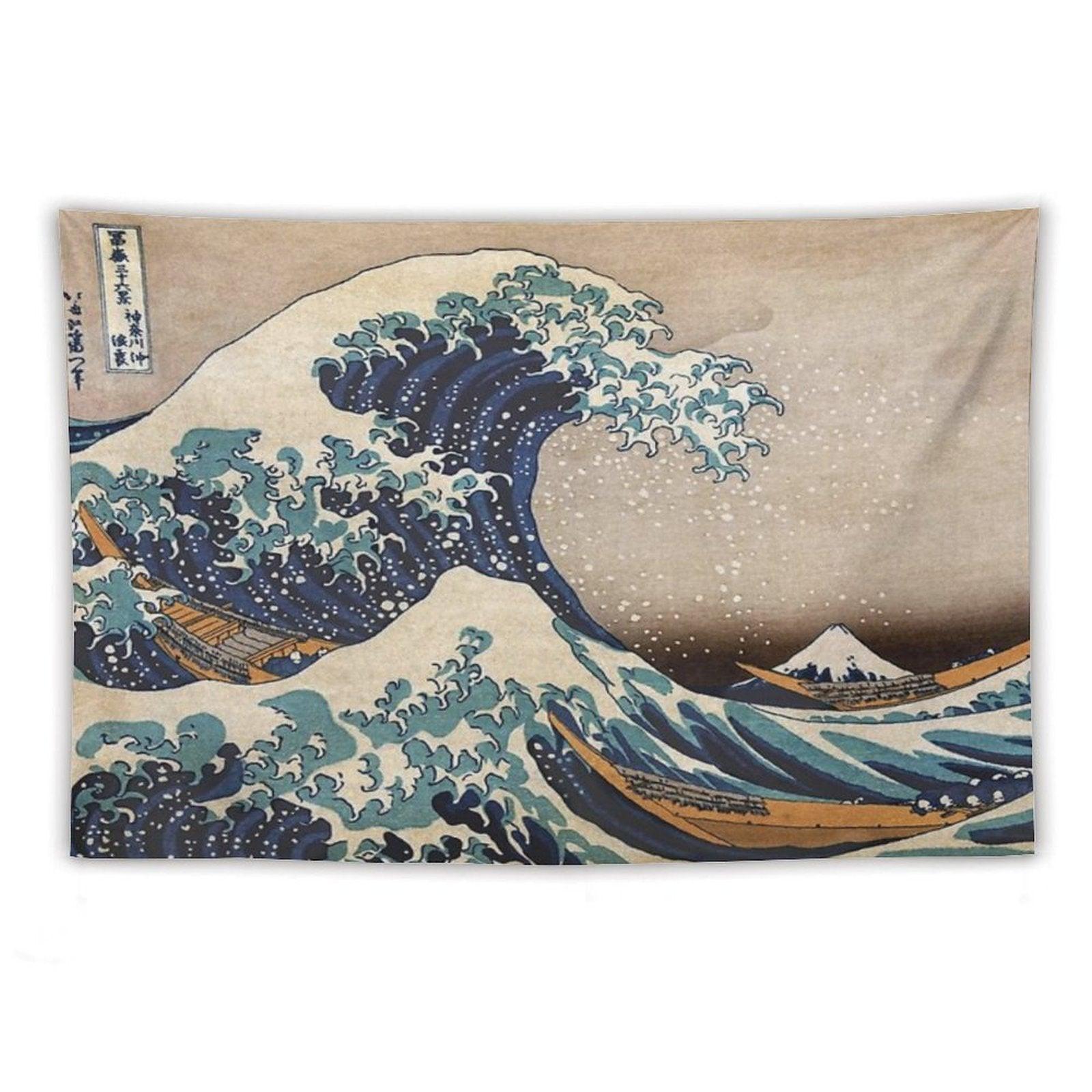 The Great Wave Off Kanagawa Tapestry