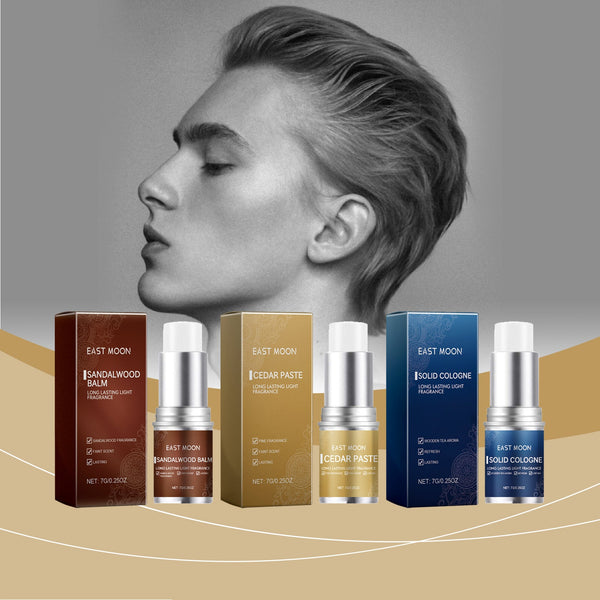 Men's Balm Stick Refreshing Non-Sticky Long Lasting Fragrance For Men Charm Balm Applicator