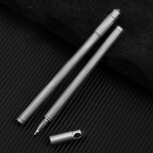 Mini Multifunctional Titanium Alloy Tactical Pen Portable Self-defense Pen Outdoor Anti-wolf Artifact High-end Signature Pen Wautton Outdoor Gear