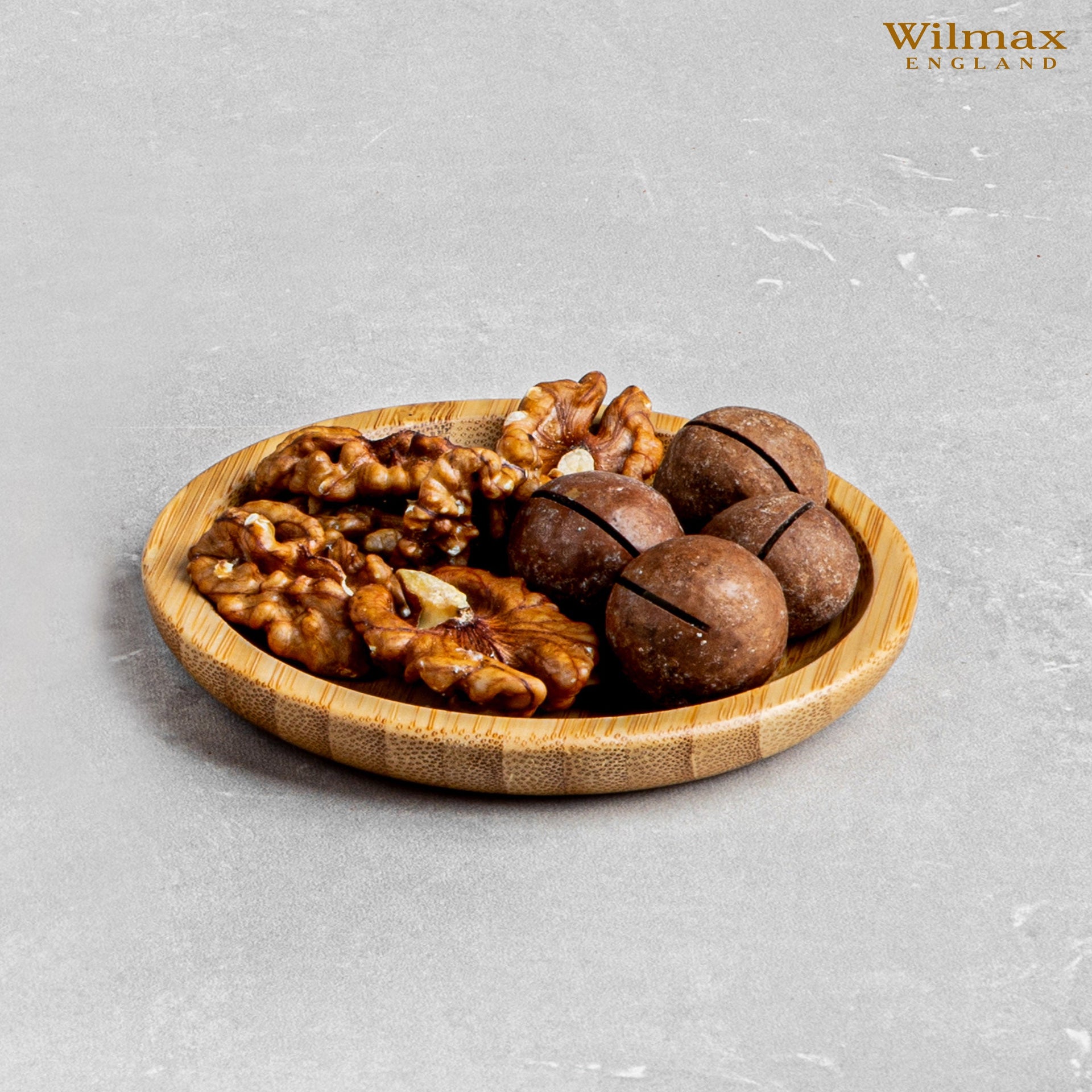 Bamboo Round Plate 4