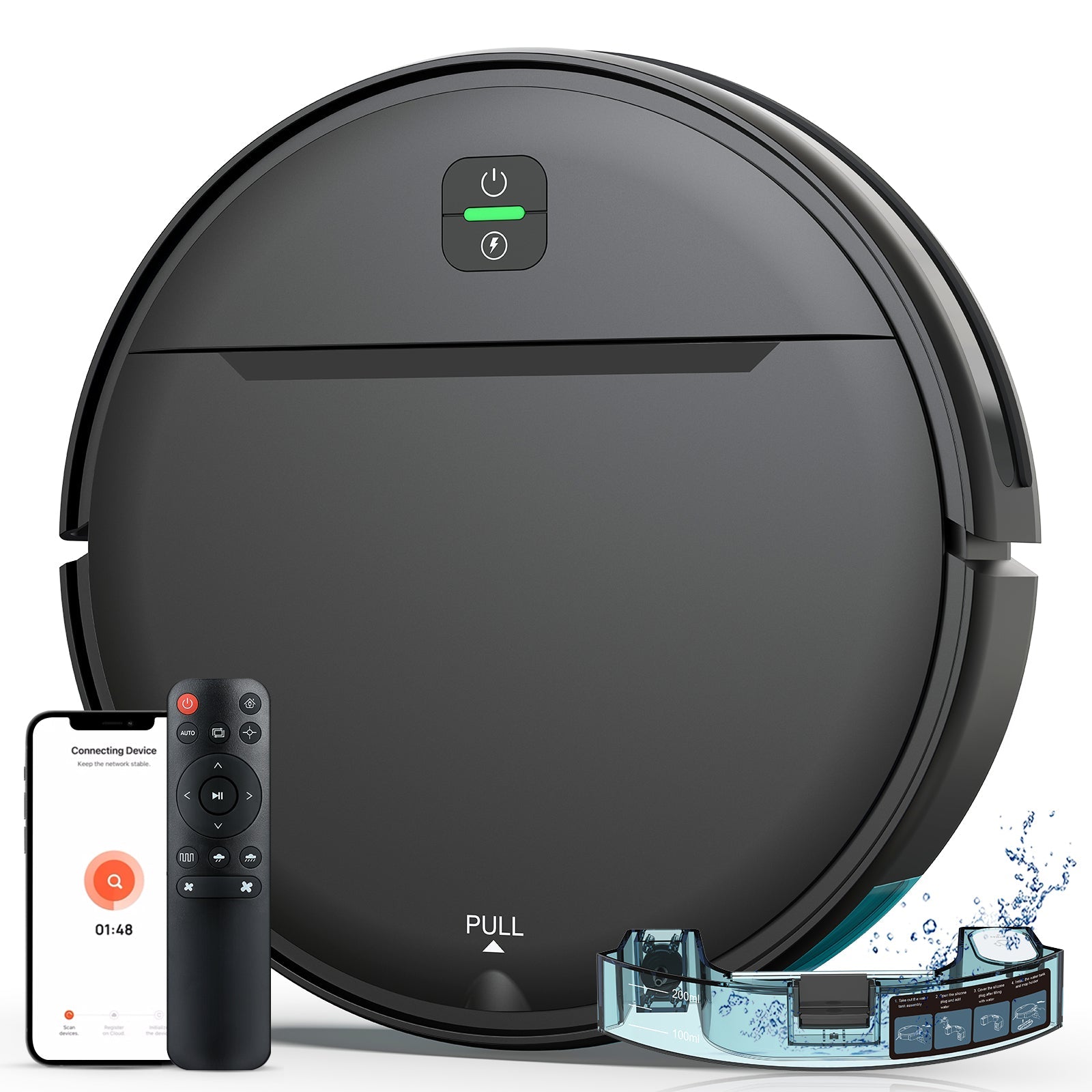 Smart 3-in-1 Robot Vacuum Cleaner (BR181)