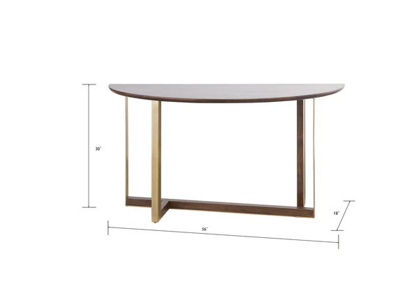 Crafton Console Table - Mahogany