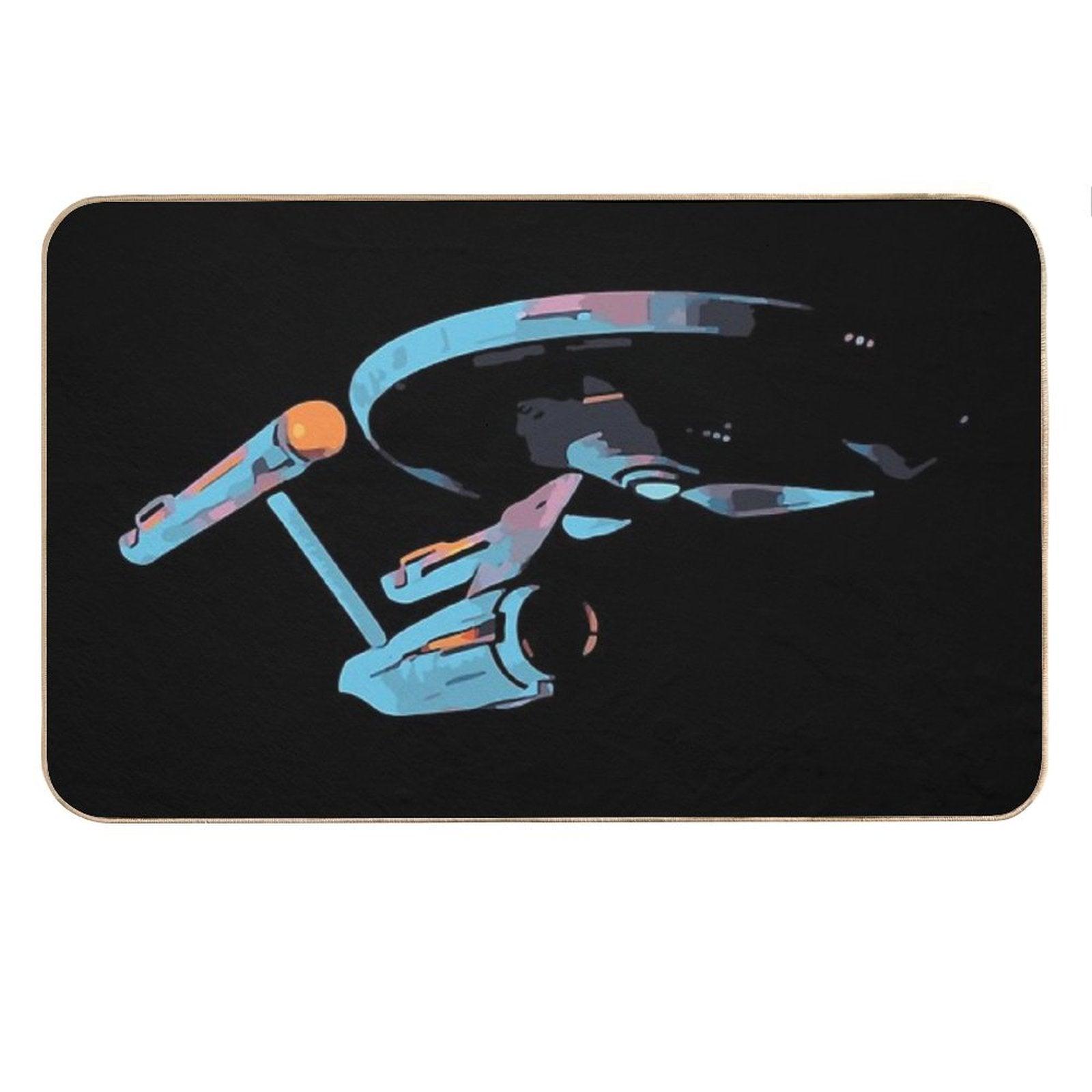 To Boldly Go Bath Mat