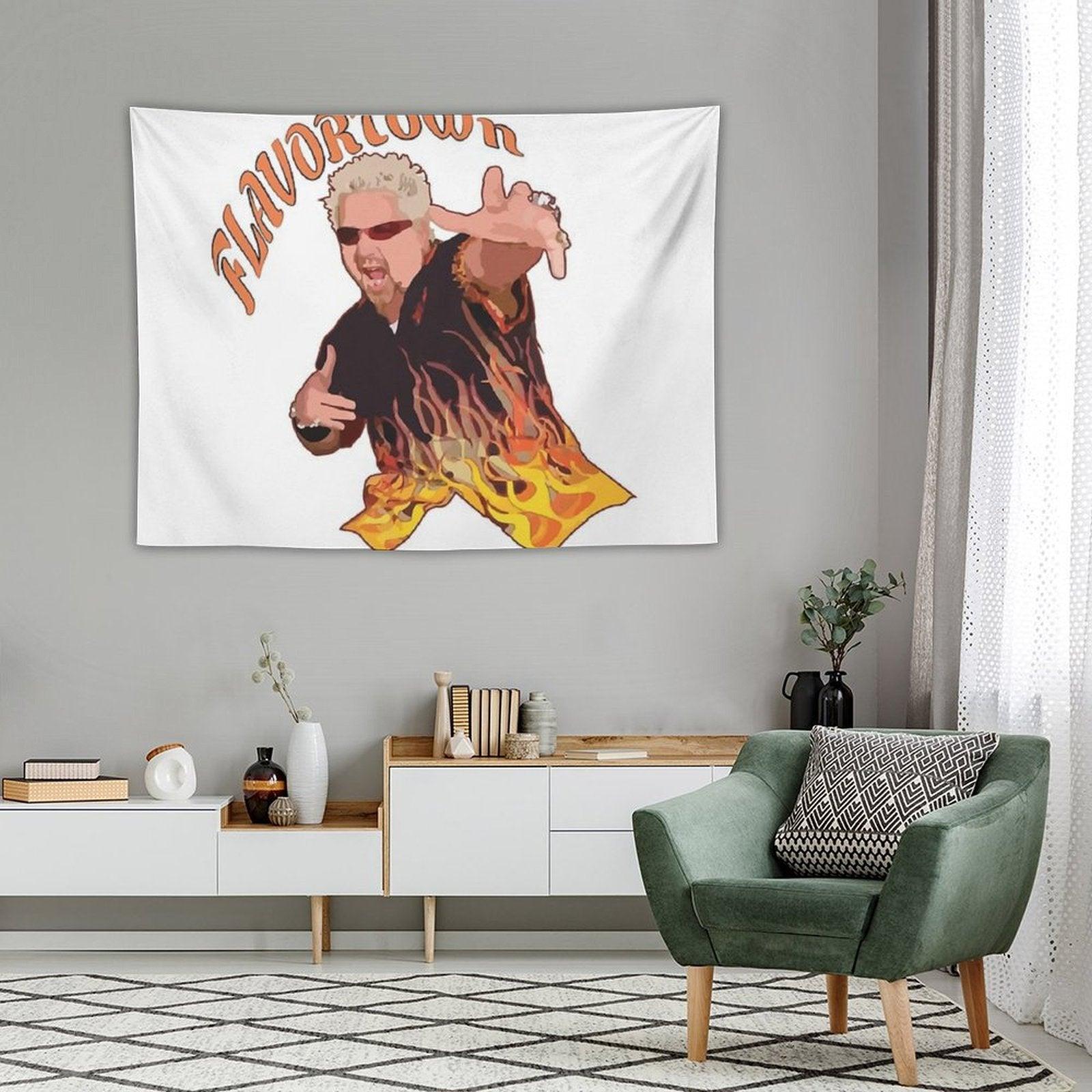 Guy Fieri Flavortown Tapestry