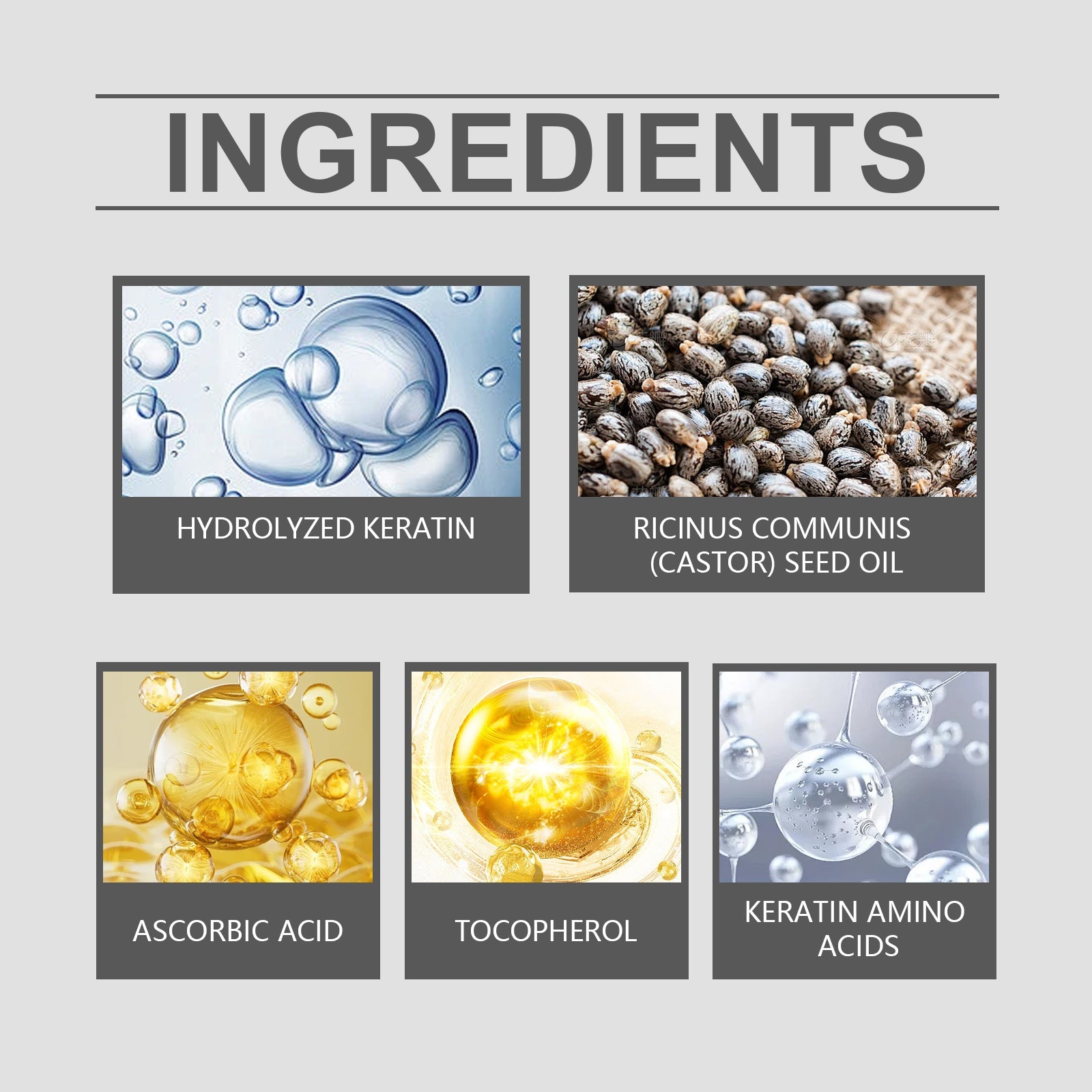 Black Castor Hair Care Oil Nourishes Hair And Scalp Smoothing Repair Perm Essence Hair Care Oil