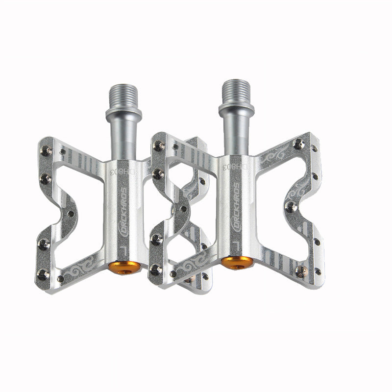 Bicycle Pedal Mountain Bike Road Aluminum Alloy Pedal Three-Bearing Pedal