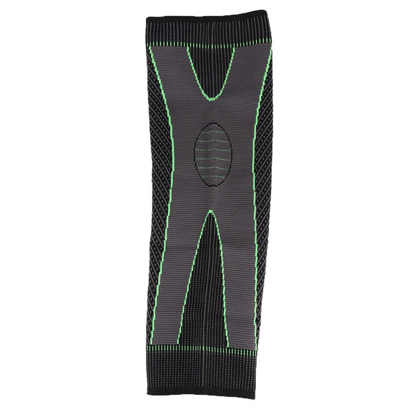 1PCS Mumian S33 Classic Black And Green Knitted Thermal Lengthen Sports Kneecaps