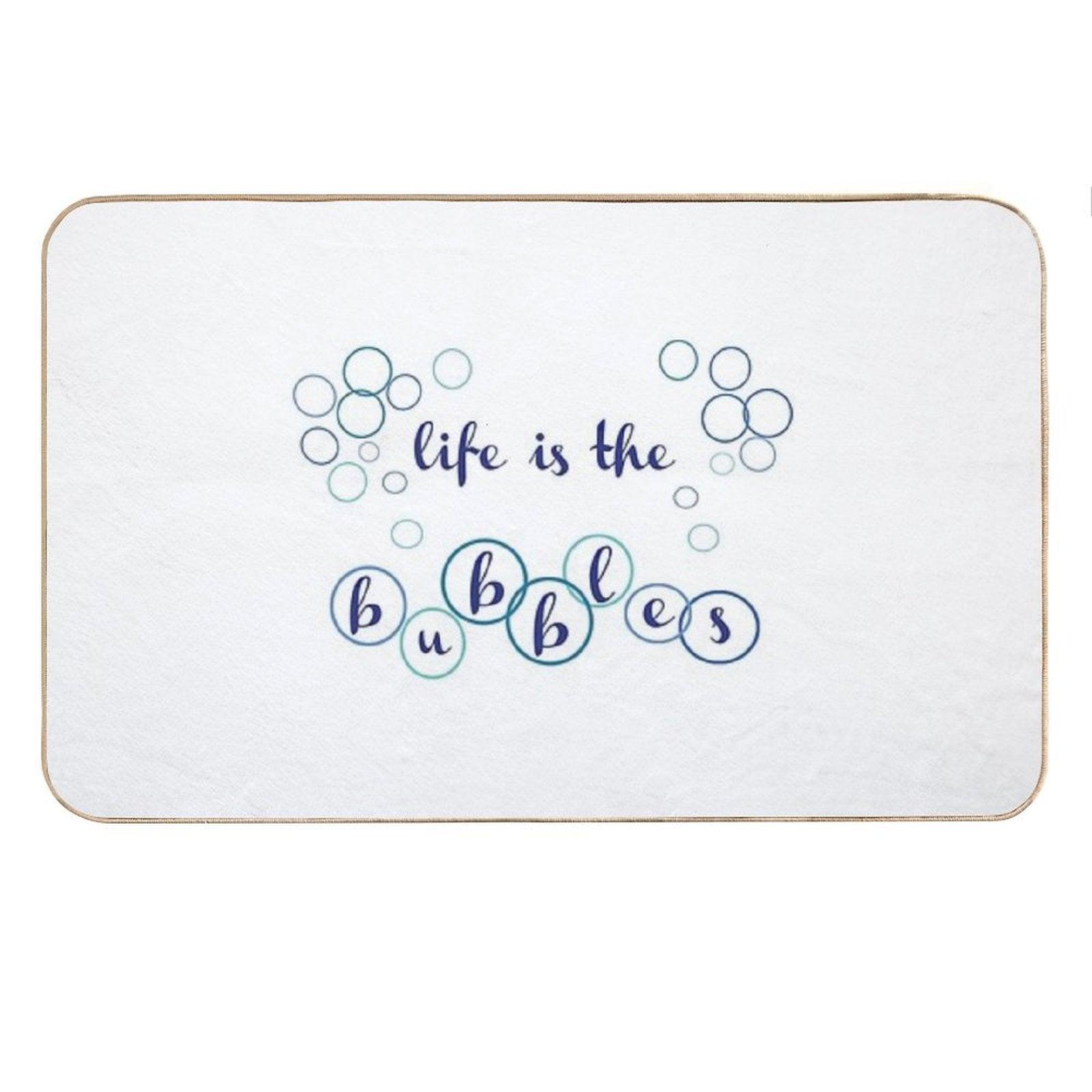 Life Is The Bubbles - Under The Sea! Bath Mat