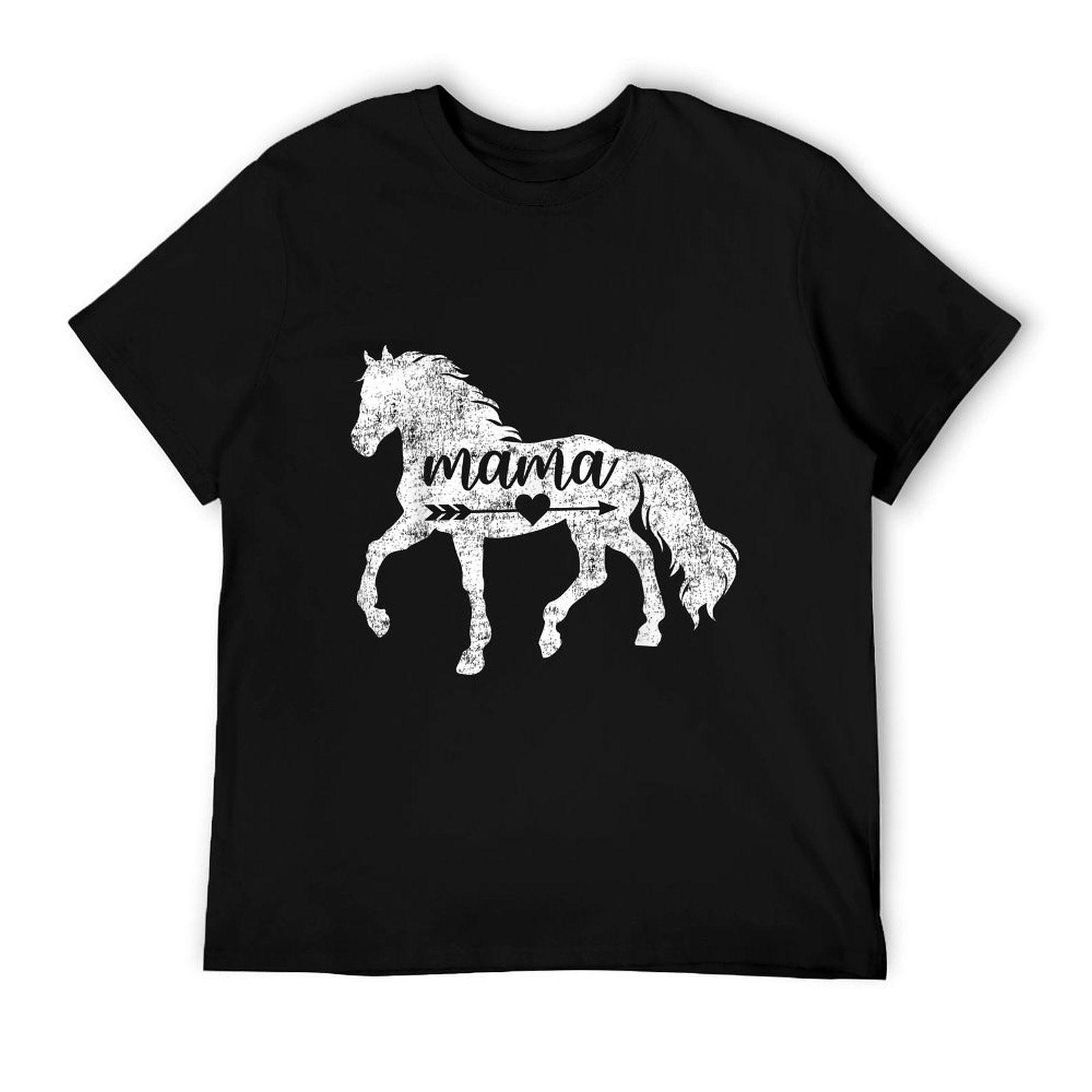 Horse Mama Shirt - Funny Horse Lover Mom Mother's Day T-Shirt