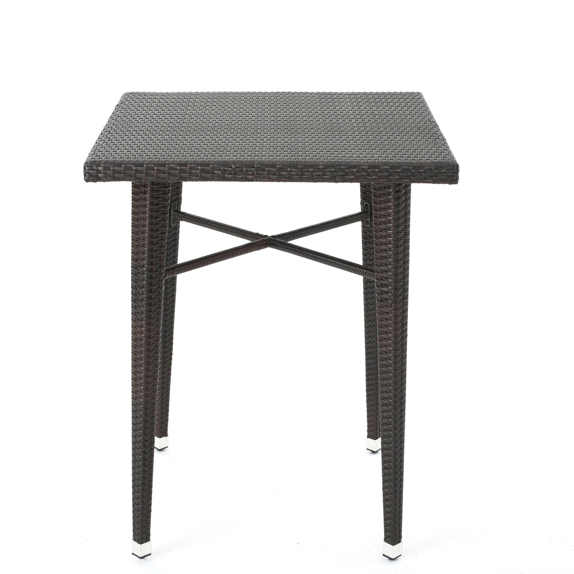 32' SQUARE WICKER BAR TABLE
