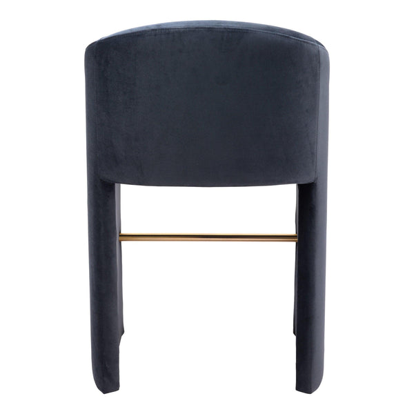 Emas Barstool Midnight Gray