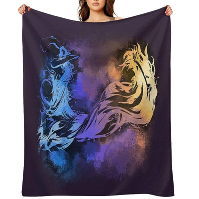 Final Fantasy X Logo Throw Blanket