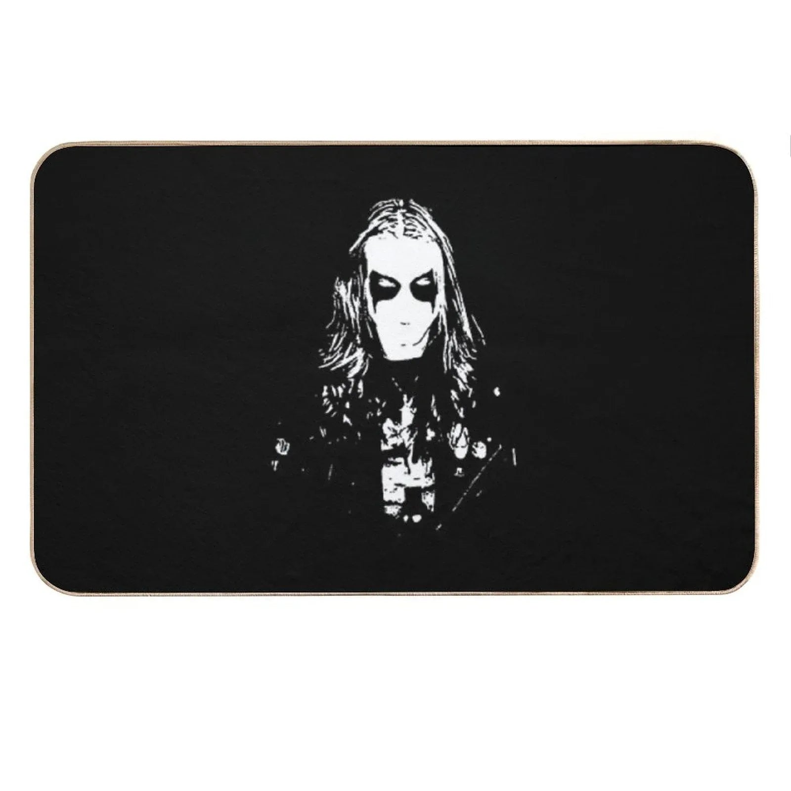 Black Metal Cult Bath Mat