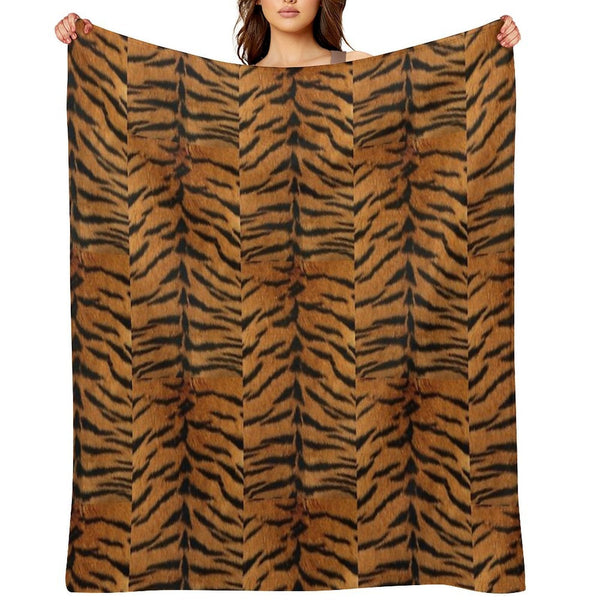 Tiger Fashion Jungle Gift-ready Throw Blanket