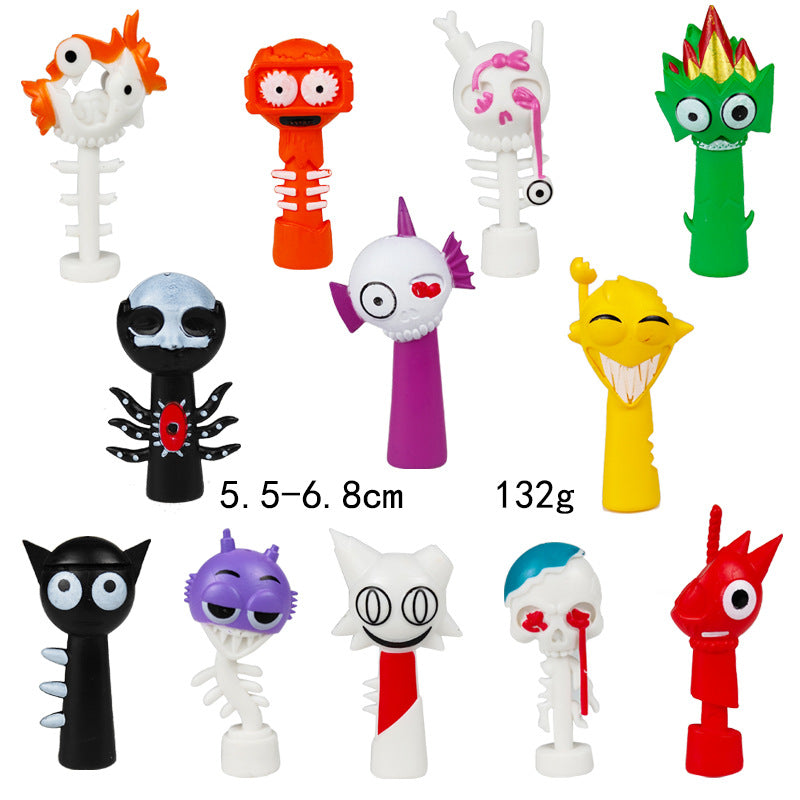 Rhythm Box Hand Office Boy Depler Simon Jevin Music Game Peripheral Model Ornament