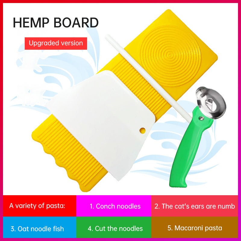 Mashizi Washboard, Naked Oats, Fish, Cat's Ears (Steamed Cat-Ear Shaped Bread), Conchiglie, Household Multi-Function Washboard