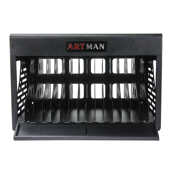 16 Bay Charging Cabinet for Laptop Chromebook Locking Charging Station-BLACK