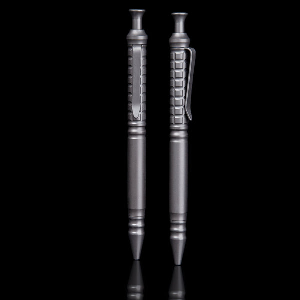 Mini Titanium Pen EDC Gadget Keychain Ballpoint Pen Practical Tactical Pen Outdoor Camping Hiking Cycling Equipment Wautton Outdoor Gear