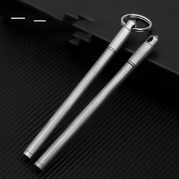 Mini Multifunctional Titanium Alloy Tactical Pen Portable Self-defense Pen Outdoor Anti-wolf Artifact High-end Signature Pen Wautton Outdoor Gear