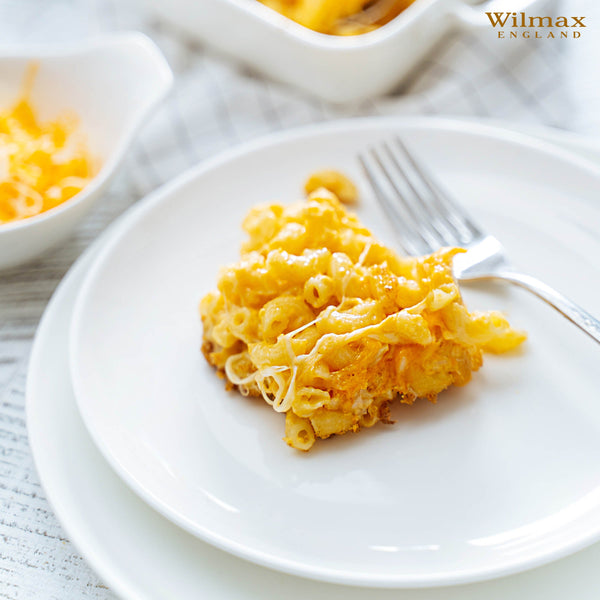 White Dessert Plate 8