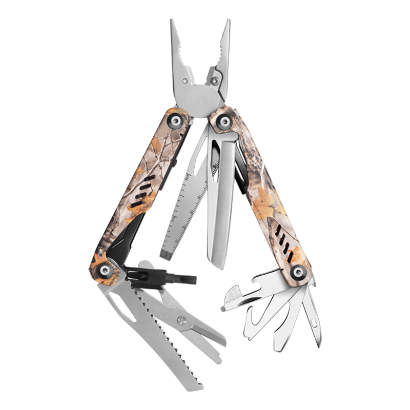 New Design Outdoor Multitool Multifunction Pliers Camping Survival 17 in 1 Folding Wautton Outdoor Gear