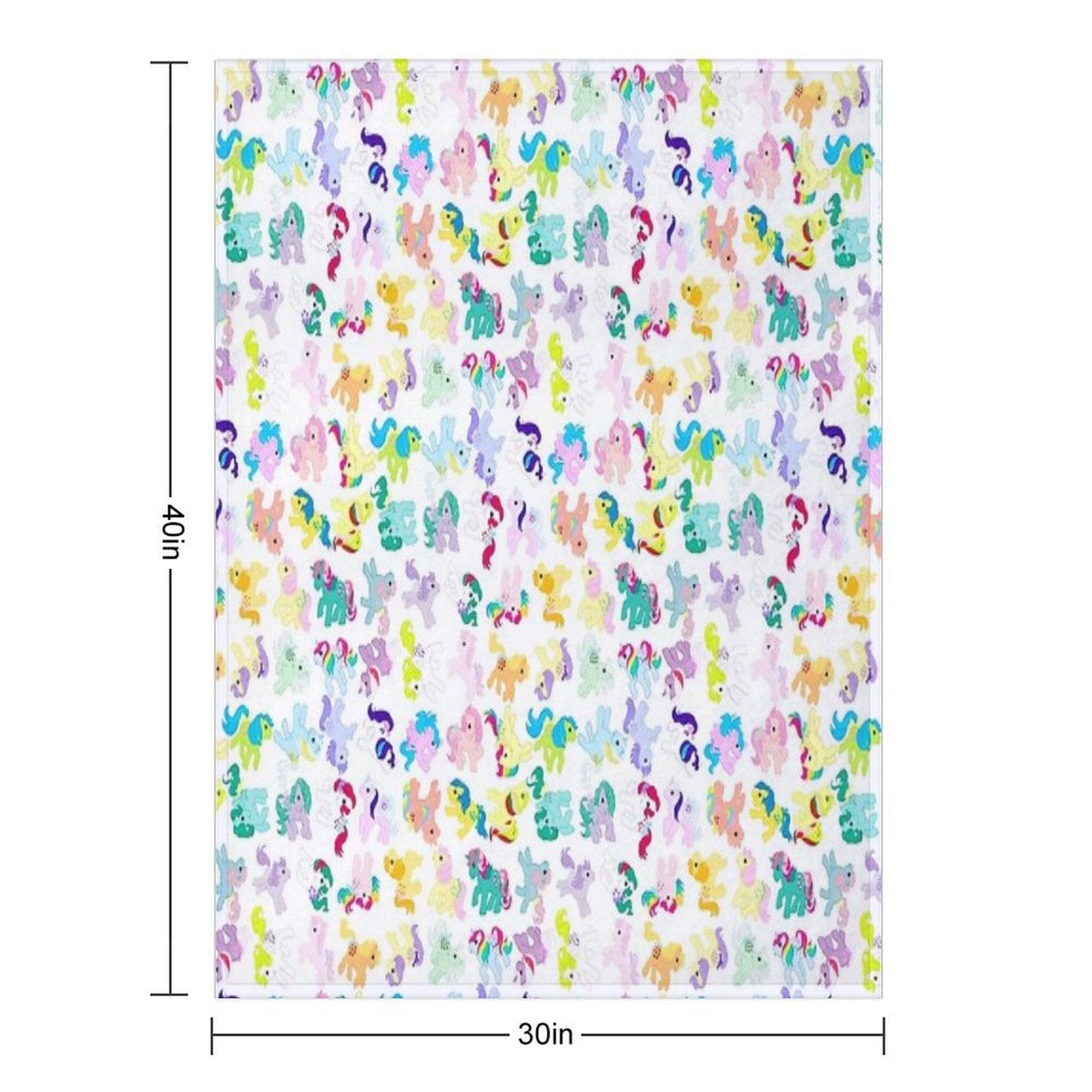 MLP All Over Me Throw Blanket