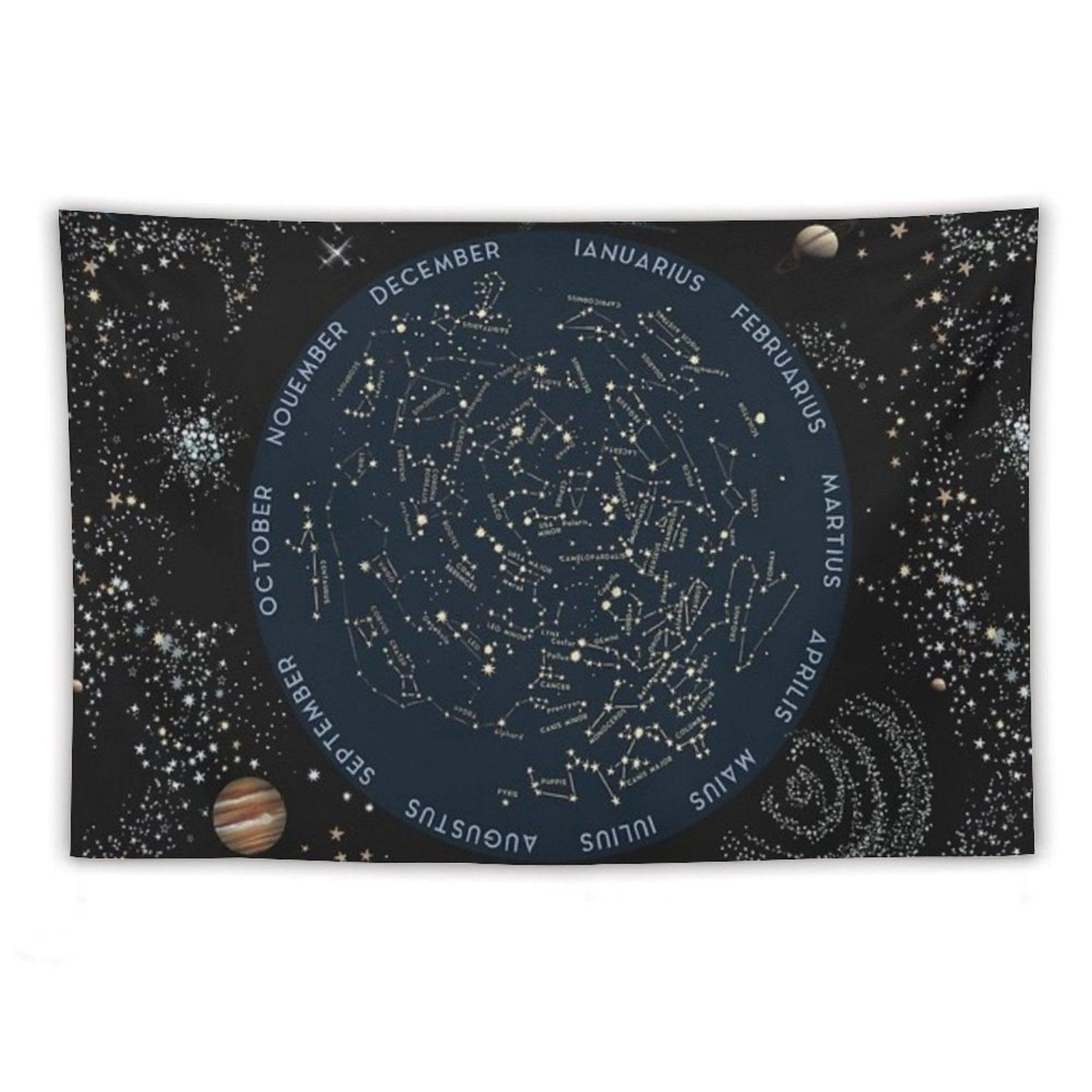 Come with Me to See The Stars Tapestry