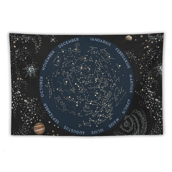 Come with Me to See The Stars Tapestry