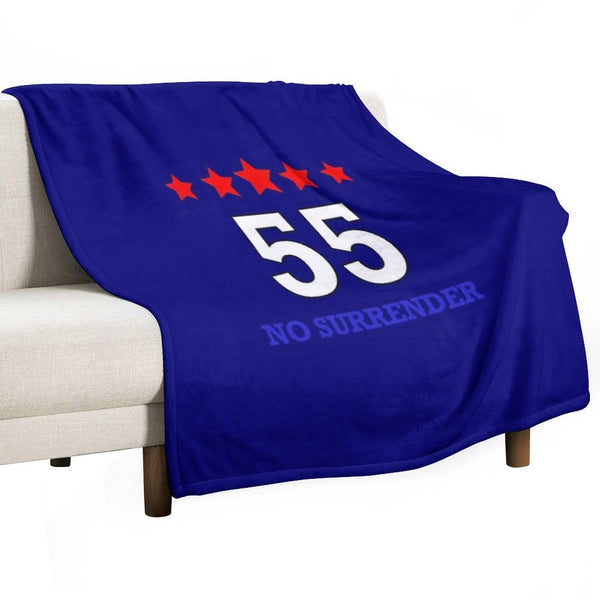 Rangers 55 T Shirt Blue Multi-functional Throw Blanket