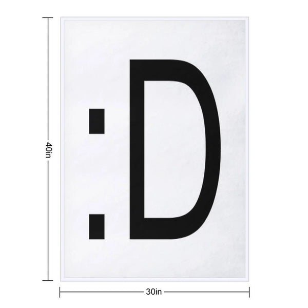 D Throw Blanket
