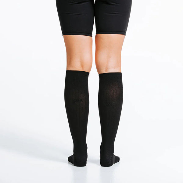 Black on Black Compression Sock