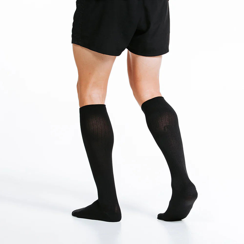 Black on Black Compression Sock