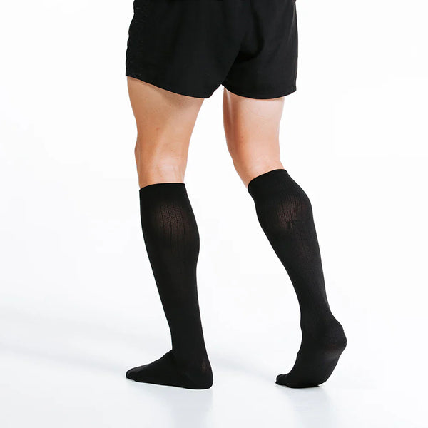 Black on Black Compression Sock