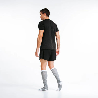 Heather Slate Compression Sock