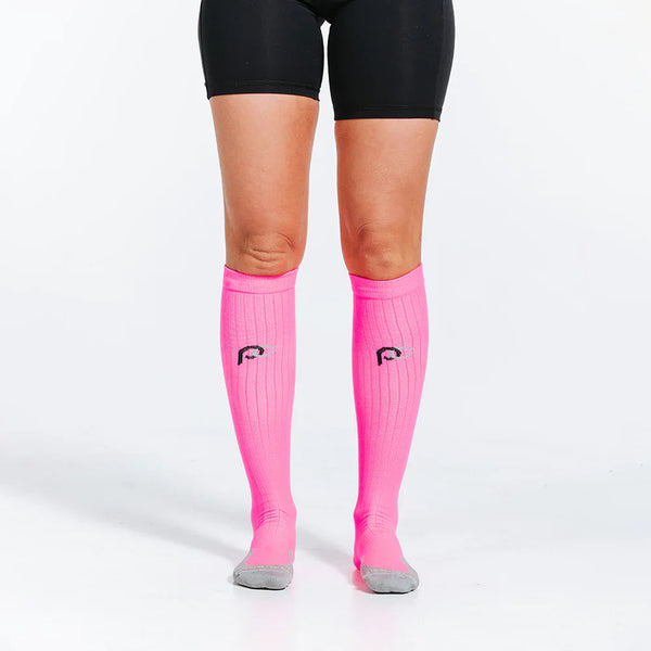 Neon Pink Compression Sock
