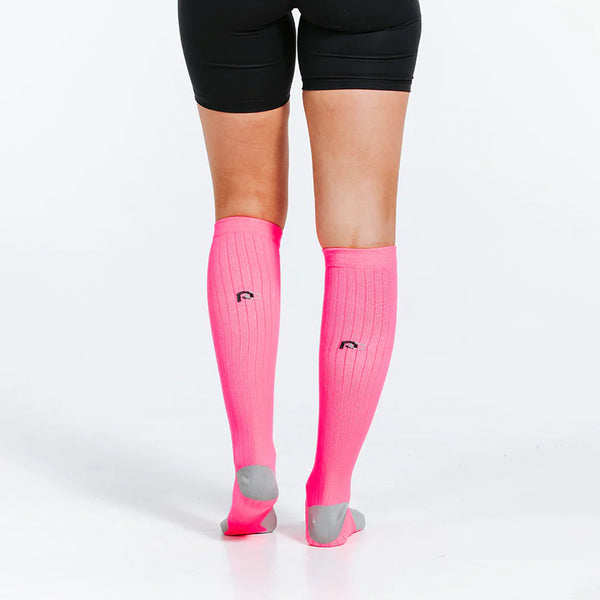 Neon Pink Compression Sock