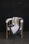 The Waffle Blanket Faux Fur Trim Luxe