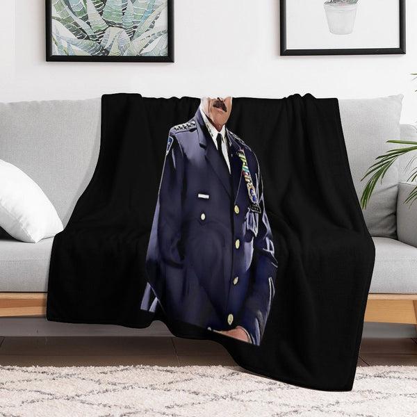 Frank Reagan Art Tv Police Series Show Versatility Throw Blanket