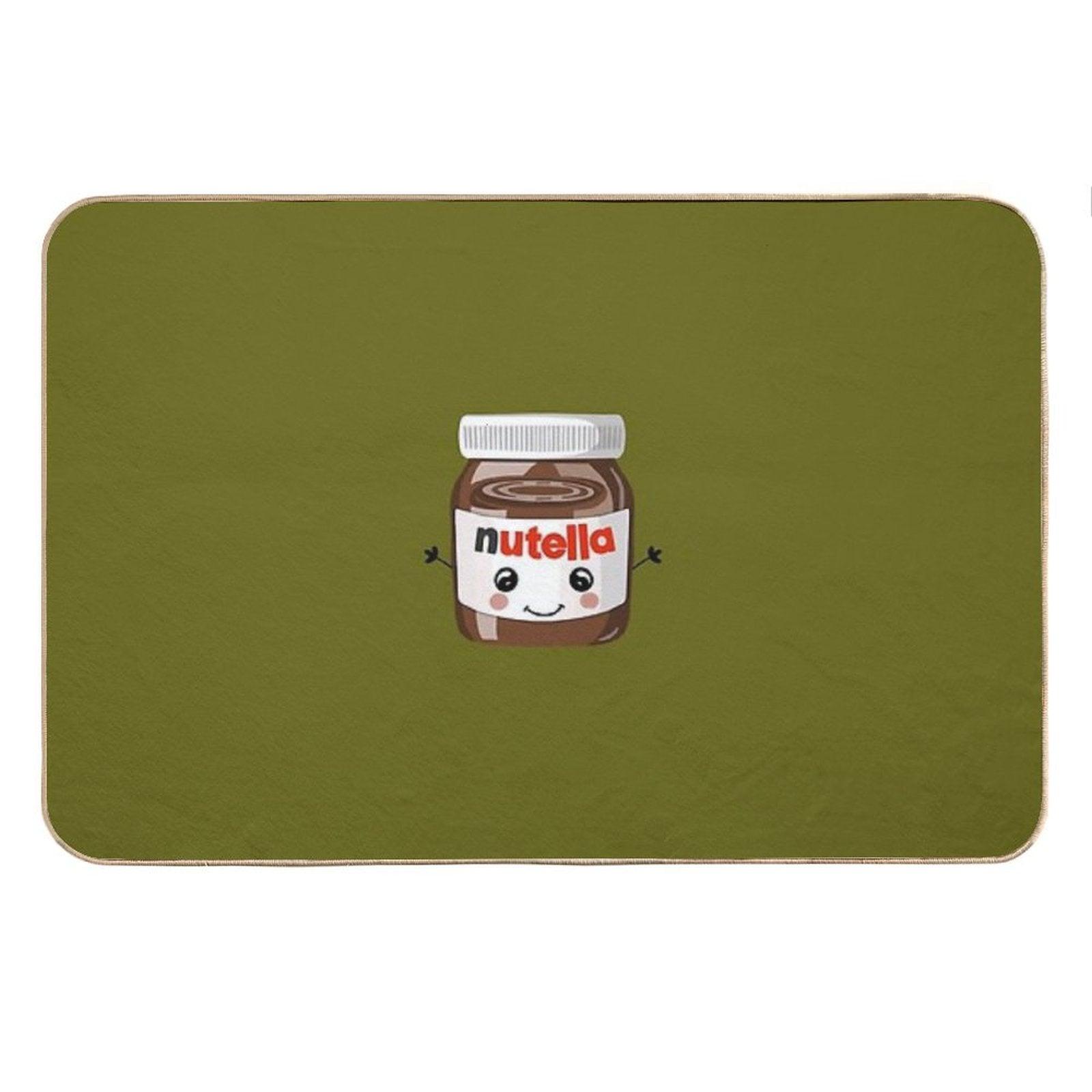 Nutella Cutie Throw Blanket Bath Mat