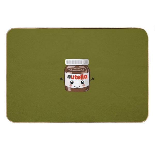 Nutella Cutie Throw Blanket Bath Mat