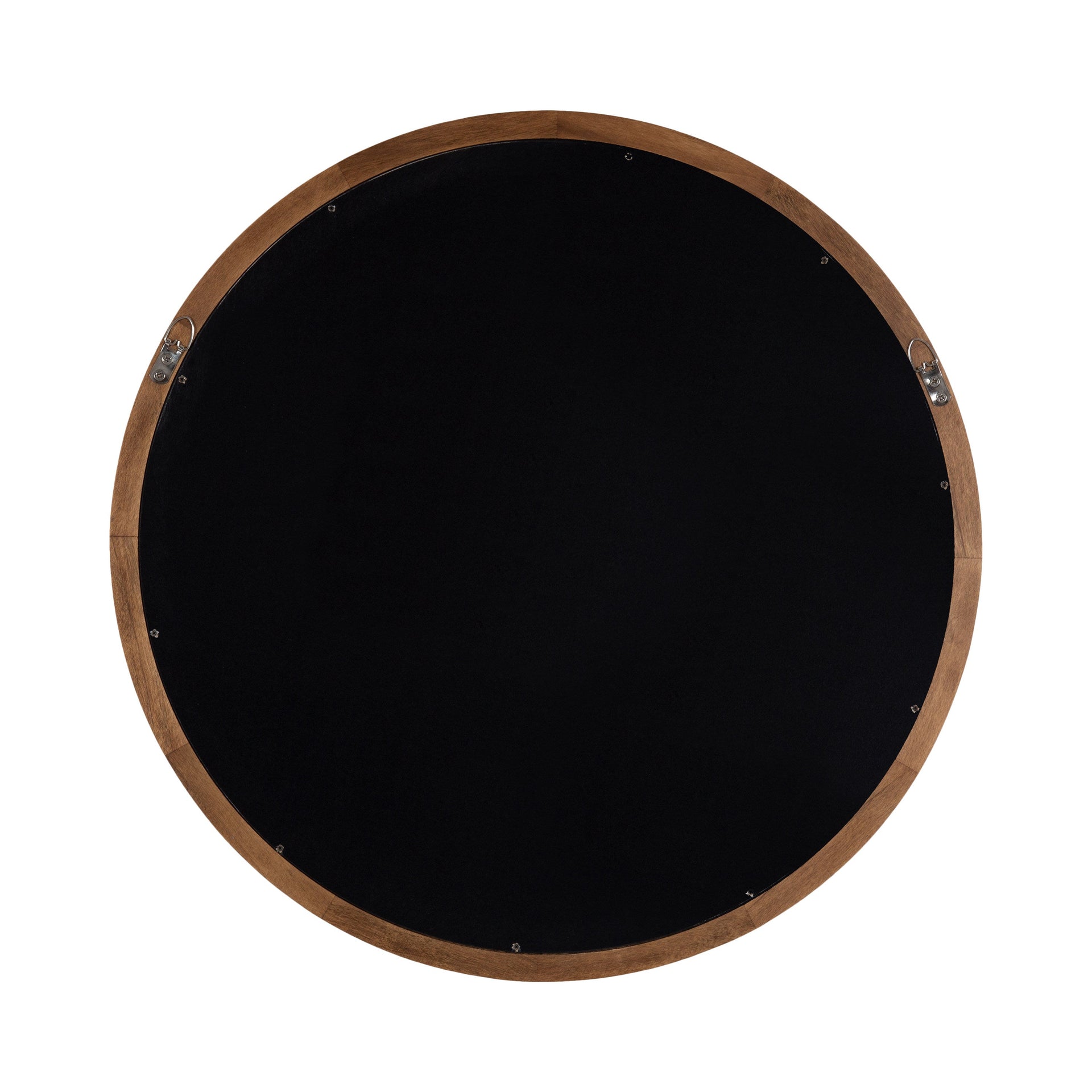 Hatherleigh Round Wood Wall Mirror