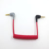 Suitable for BOYA RODE wireless lavalier microphone cable SC7 Little Bee SC2 mobile phone cable - red SC7