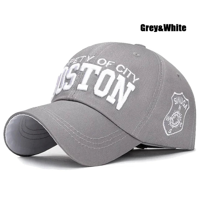 Soft Top Sports Baseball Cap Cotton 3D Embroidery Unisex Snapback Cap Tennis Hat Dad Cap