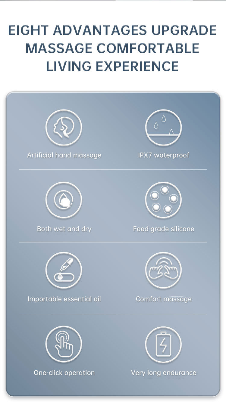 Head Massage Health Care Antistress Relax Body Massagem Deep Tissue Electric Vibrating Head Massager Hair Scalp Massager